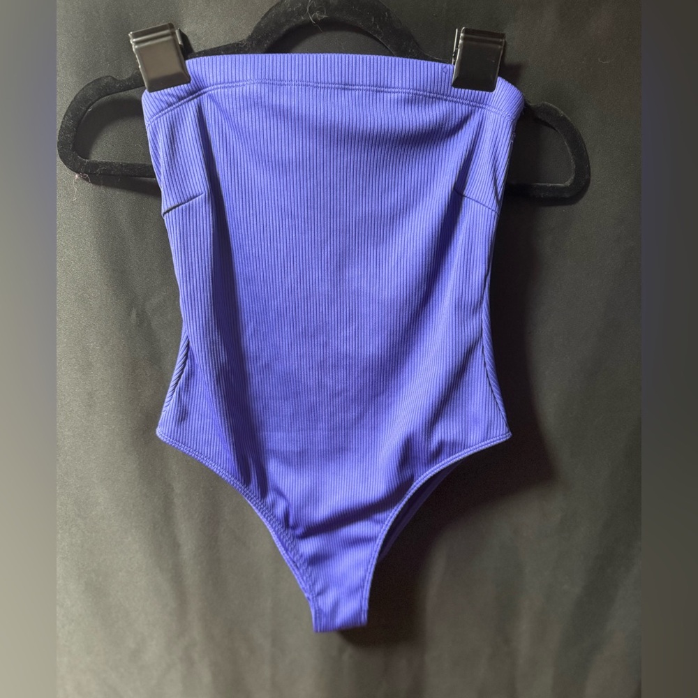 Elegant Blue Women's One Piece Swimsuit